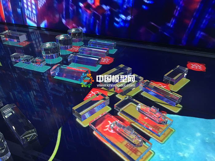 港口能源沙盤模型