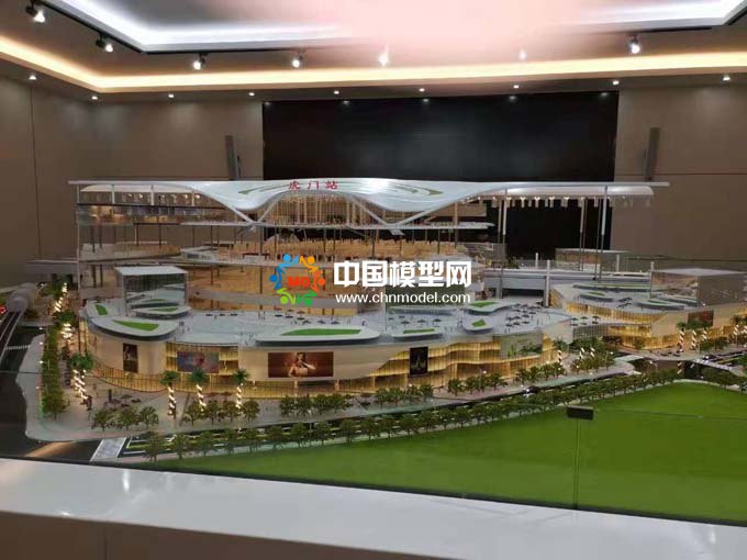 虎門高鐵站沙盤模型