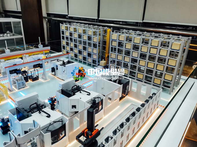 機器人生產(chǎn)線模型