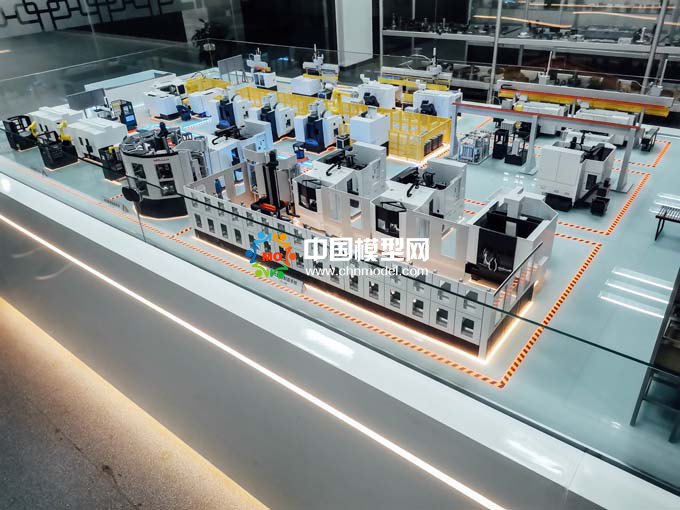 機器人生產(chǎn)線模型