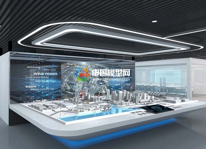 西門(mén)子能源城市沙盤(pán)模型