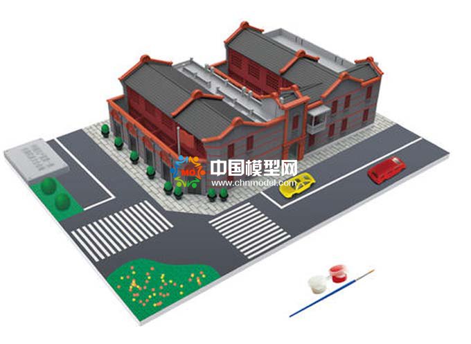 【新品速遞：一大會(huì)址】建筑模型獻(xiàn)禮中國共產(chǎn)黨