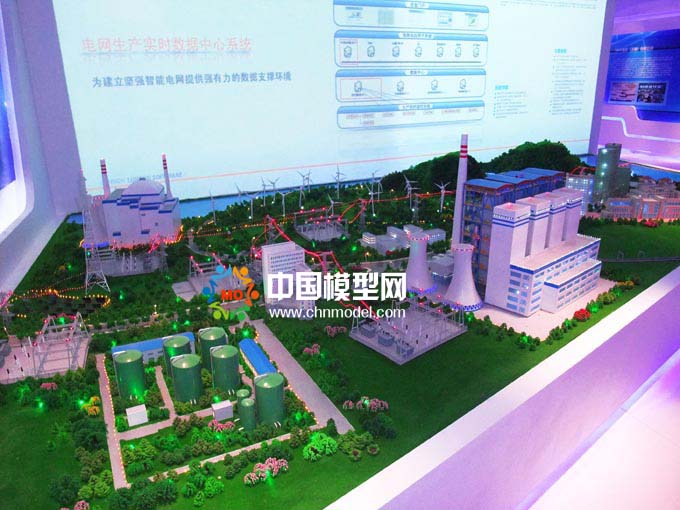 智慧電網沙盤模型，智能電網模型