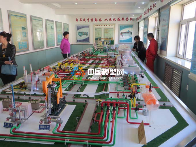 石油工程模型，油氣儲(chǔ)運(yùn)系列教學(xué)實(shí)訓(xùn)展覽模型