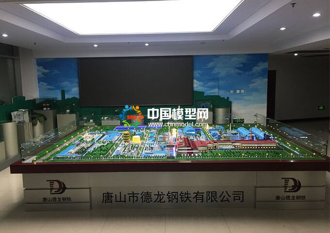 國內(nèi)部分鋼鐵廠沙盤模型