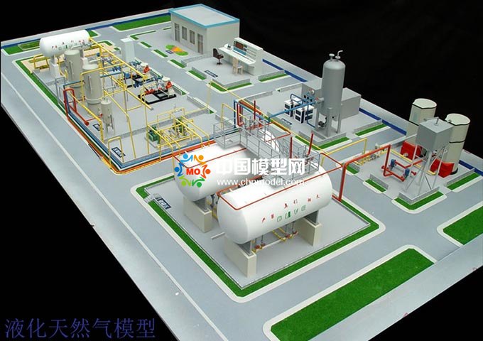 高壓混氣站模型