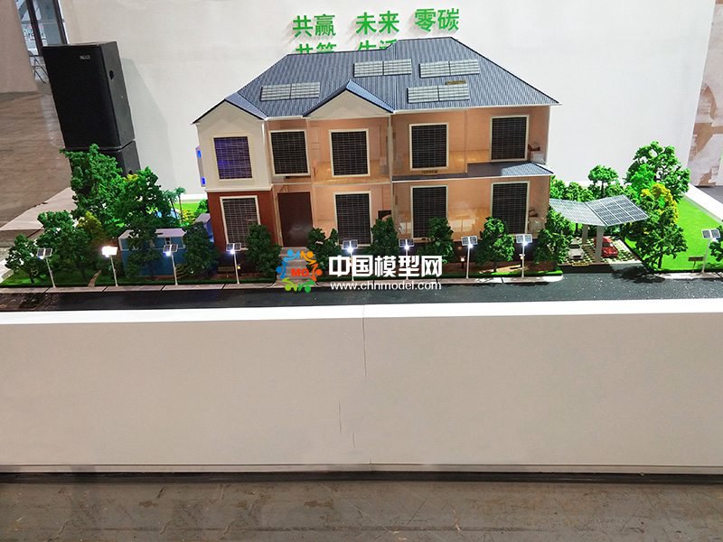 碳中和碳達(dá)峰沙盤模型，零碳光伏模型