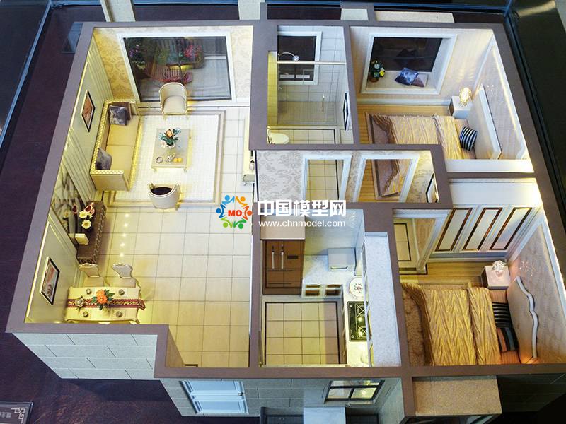 樓盤戶型模型，售樓部戶型沙盤