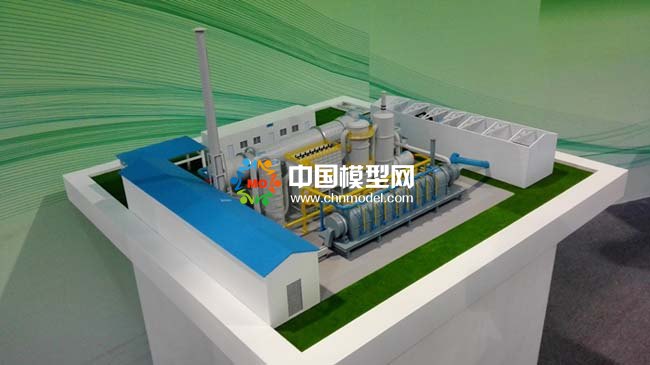 污染土壤修復(fù)沙盤模型，污泥處理模型