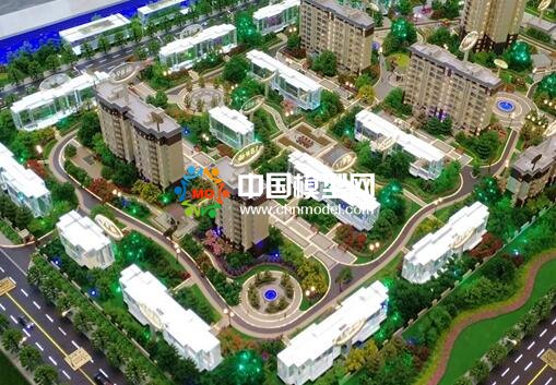 售樓部沙盤對(duì)仿真度要求較高，氛圍營(yíng)造也很重要