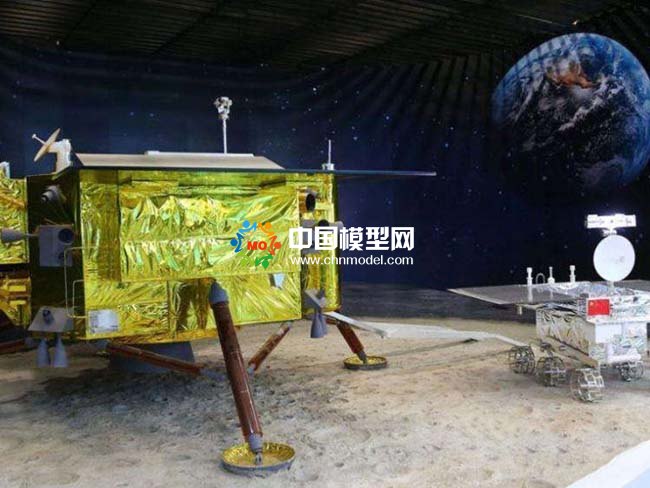 月球車模型，著陸器模型