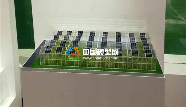 光伏發(fā)電場(chǎng)景應(yīng)用沙盤模型