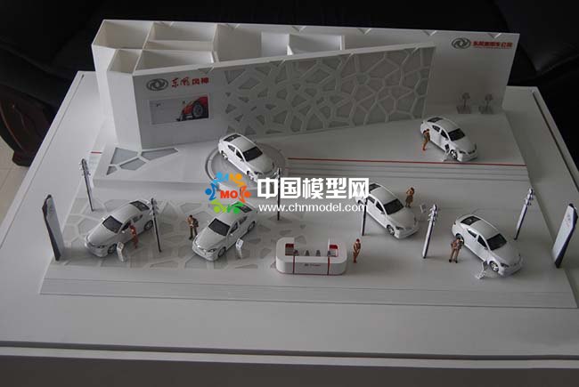 汽車(chē)展館沙盤(pán)模型，汽車(chē)展廳4S店沙盤(pán)模型