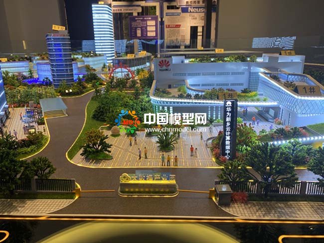 華為云計(jì)算數(shù)據(jù)中心沙盤(pán)模型