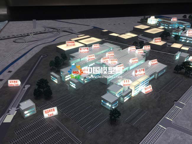 廣汽豐田汽車廠沙盤(pán)模型