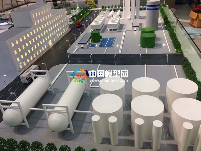 氫能源應(yīng)用場景沙盤模型，氫燃料電池沙盤模型