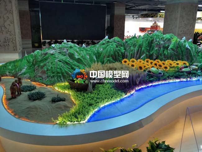 生態(tài)農(nóng)業(yè)沙盤模型