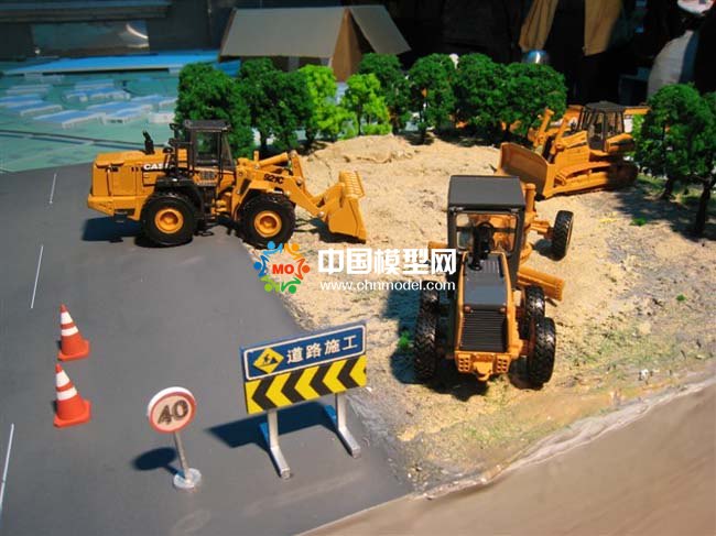 工程機(jī)械施工場景模型