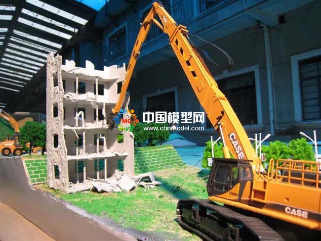工程機(jī)械施工場景模型