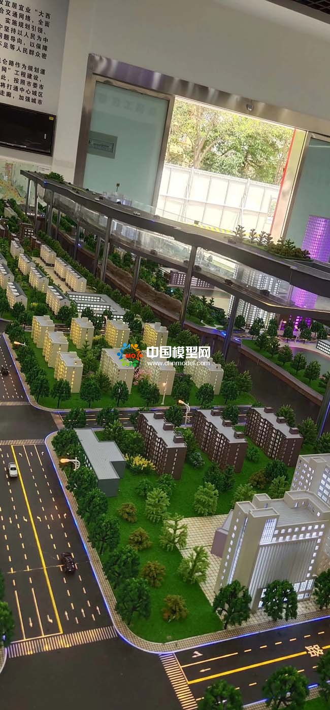 昆侖路快速化改造項(xiàng)目沙盤(pán)模型