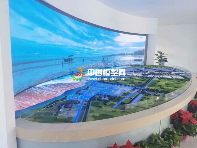 黃沙港沙盤模型