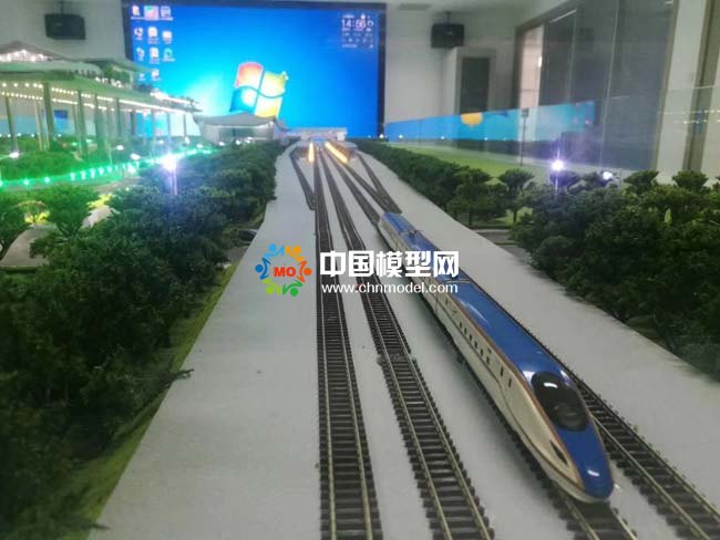 城市軌道運(yùn)營實(shí)訓(xùn)中心沙盤模型