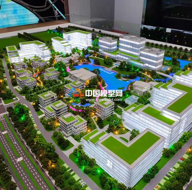 中電?？禑o錫物聯(lián)網(wǎng)產(chǎn)業(yè)基地沙盤模型