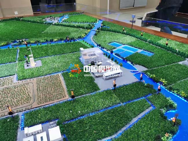 古林大田數(shù)字農(nóng)業(yè)，智慧農(nóng)業(yè)綜合數(shù)字解決方案沙盤模型