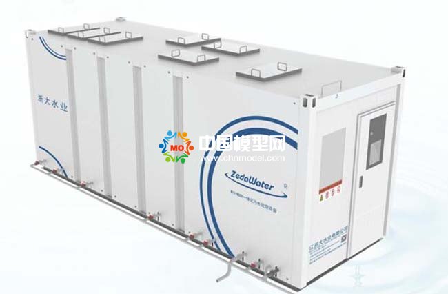 農(nóng)村生活污水處理設(shè)備沙盤模型，MBBR一體化污水處理設(shè)備沙盤模型