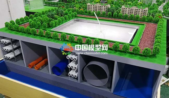 智慧城市綜合管廊沙盤模型