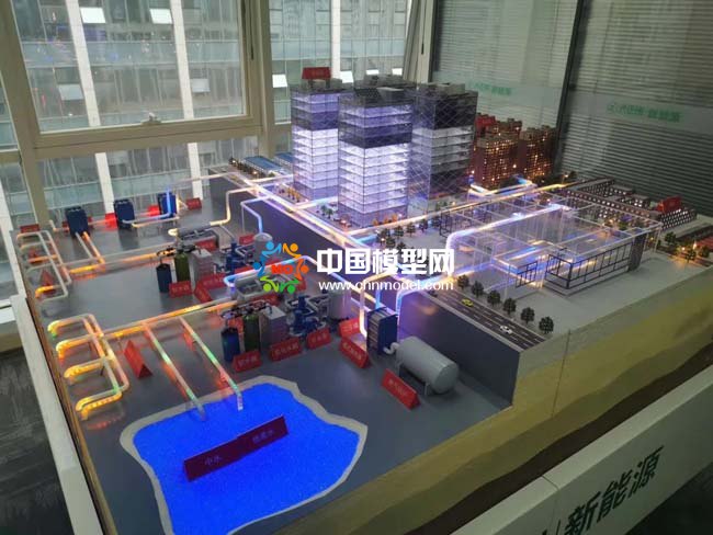 太陽(yáng)能光伏應(yīng)用及地源熱泵原理沙盤模型