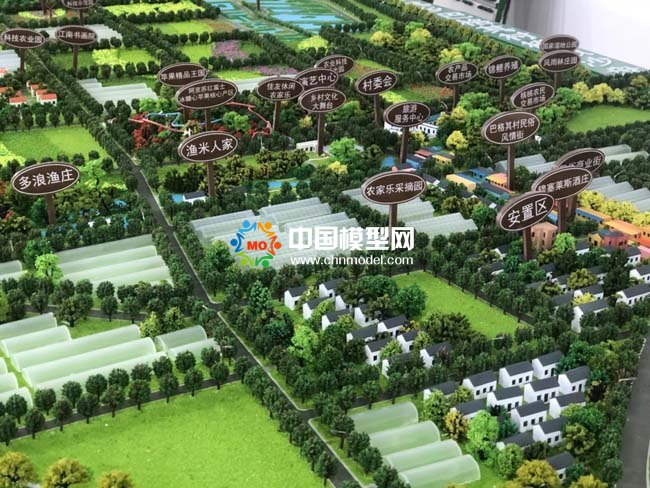 村鎮(zhèn)規(guī)劃沙盤模型