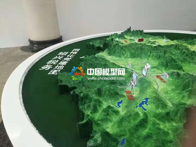 稅務(wù)局網(wǎng)格化黨建沙盤模型