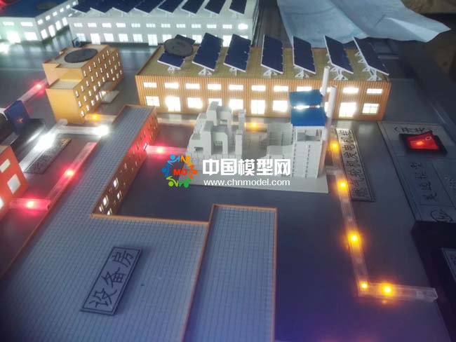 電力源網(wǎng)荷儲一體化和多能互補沙盤模型