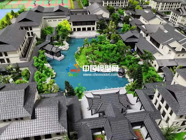 綠城育華國際學校沙盤模型