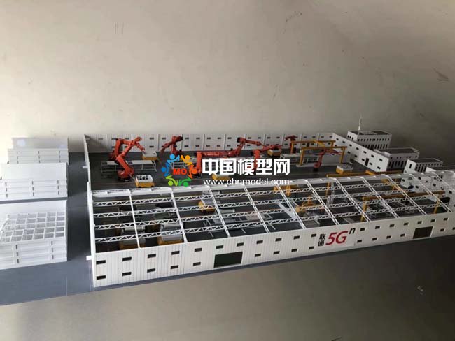 聯(lián)通5G機器人智慧工廠沙盤模型
