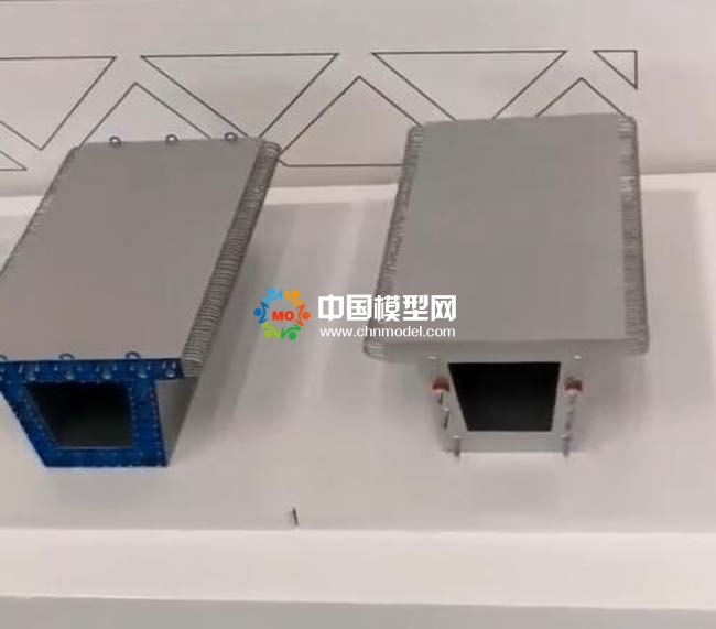 城市高架預(yù)制裝配式橋梁工藝沙盤模型