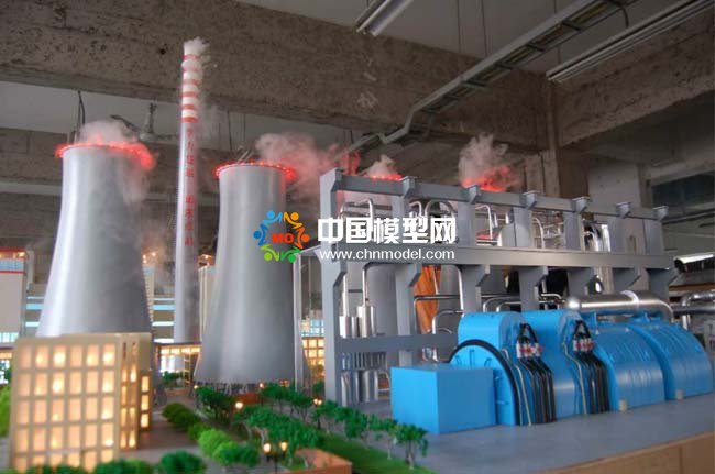 火力發(fā)電站沙盤(pán)模型