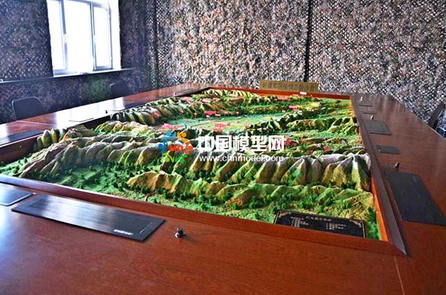 軍區(qū)疫情態(tài)勢沙盤模型