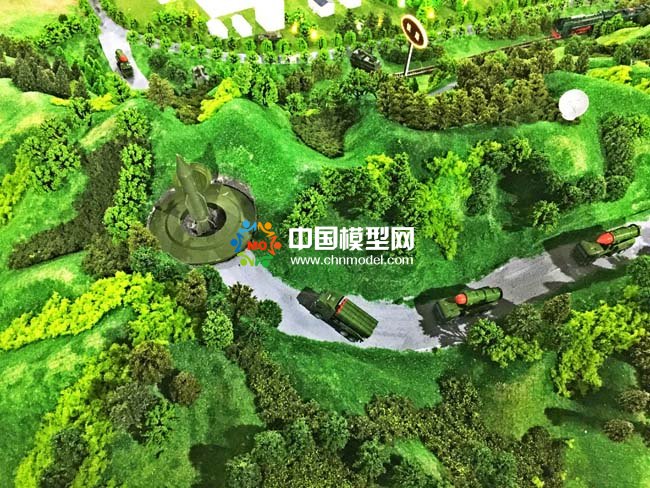 軍事戰(zhàn)略演示沙盤模型