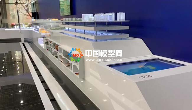 地鐵站仿真場(chǎng)景展示沙盤(pán)模型