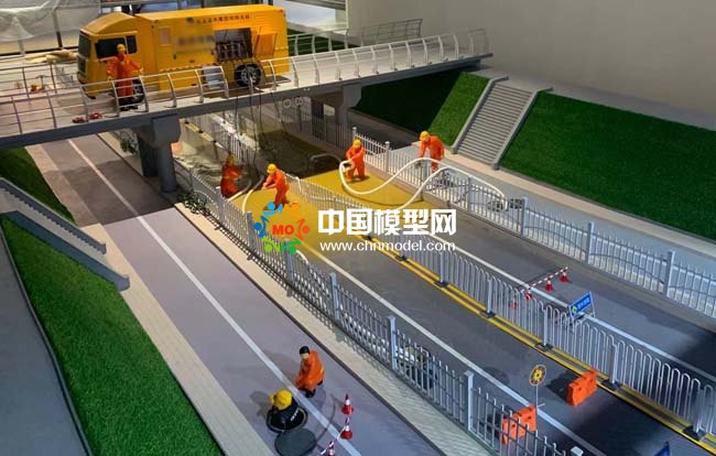 城市防汛應(yīng)急搶險(xiǎn)救災(zāi)沙盤模型