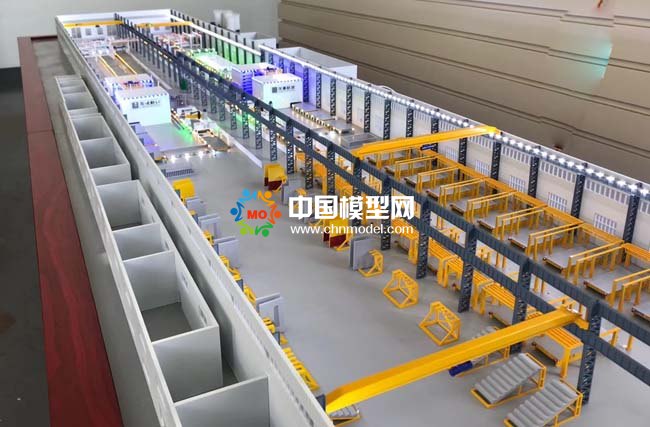 裝配式建筑整體解決方案生產(chǎn)基地沙盤模型