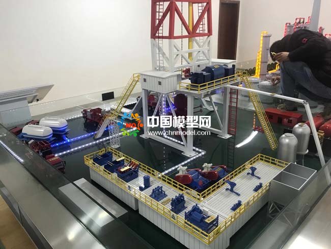 石油開采與煉油廠工藝沙盤模型