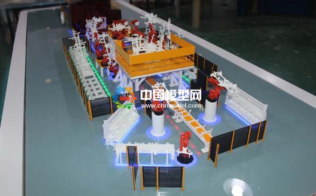 工業(yè)4.0智能化生產(chǎn)線沙盤(pán)模型