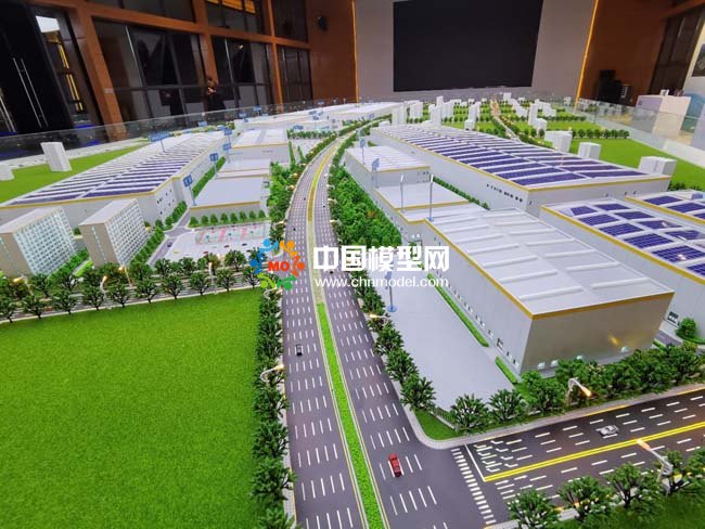 蜂巢能源基地沙盤(pán)模型
