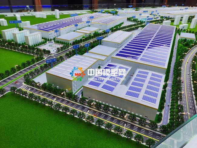 蜂巢能源基地沙盤(pán)模型