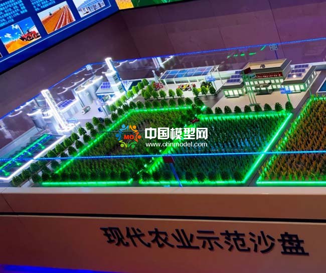 現(xiàn)代農(nóng)業(yè)示范沙盤模型