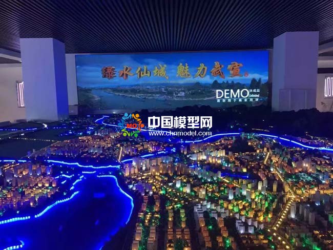 武宣總體規(guī)劃沙盤模型