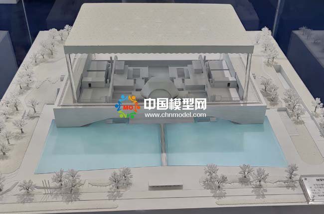 雄安城市計(jì)算（超算云）中心沙盤模型